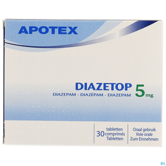 Diazetop  5mg comp  30 x  5mg