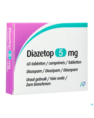 Diazetop  5mg comp  60 x  5mg