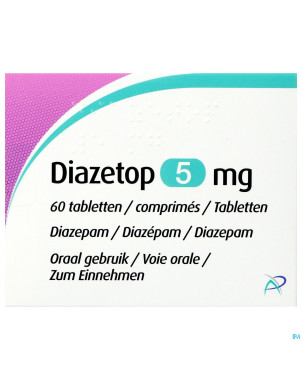 Diazetop  5mg comp  60 x  5mg