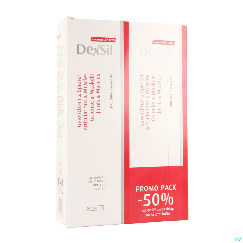 Dexsil articulations & muscles gel 2x100ml promo