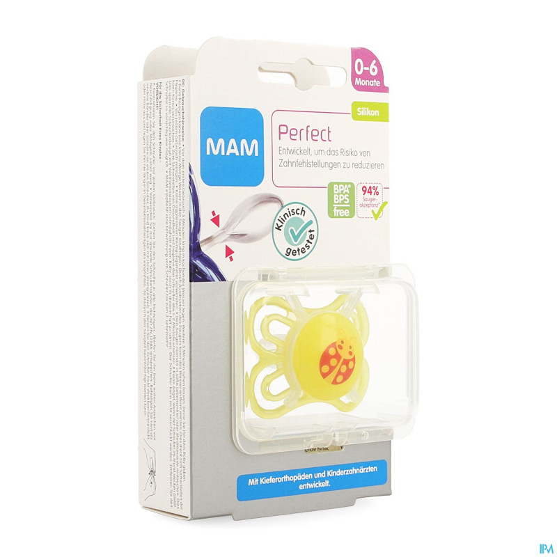 Mam sucette perfect 0-6m unisexe