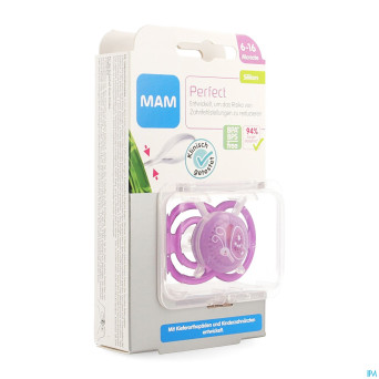 Mam sucette perfect +6m fille