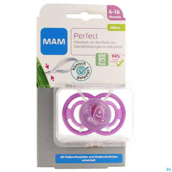 Mam sucette perfect +6m fille