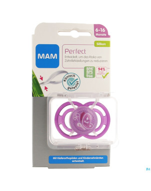 Mam sucette perfect +6m fille