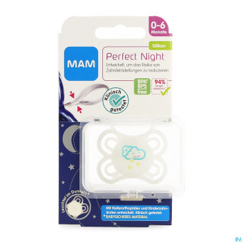 Mam sucette perfect night 0-6m unisexe