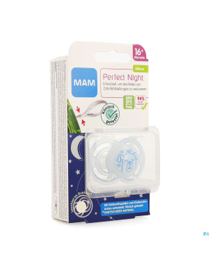 Mam sucette perfect night +16m fils