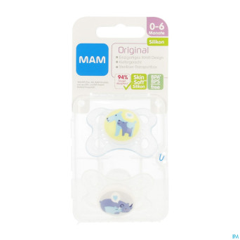 Mam sucette original 0-6m fils