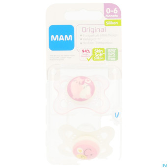 Mam sucette original 0-6m fille