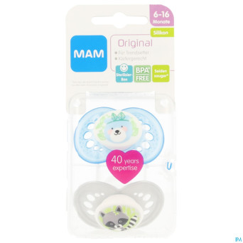 Mam sucette original +6m fils