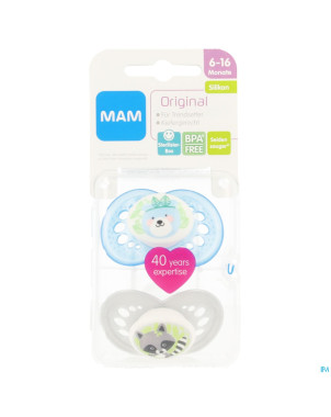 Mam sucette original +6m fils