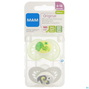 Mam sucette original +6m unisexe