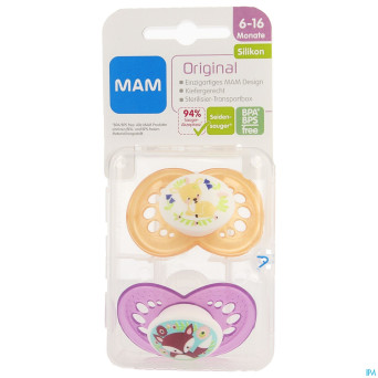 Mam sucette original +6m fille