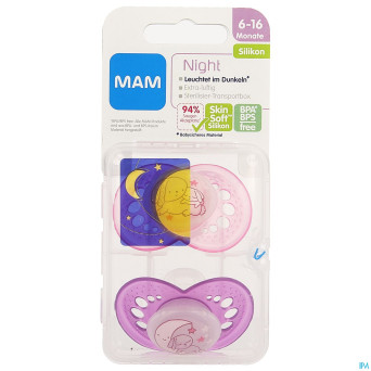 Mam sucette night +6m fille