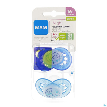 Mam sucette night +16m fils