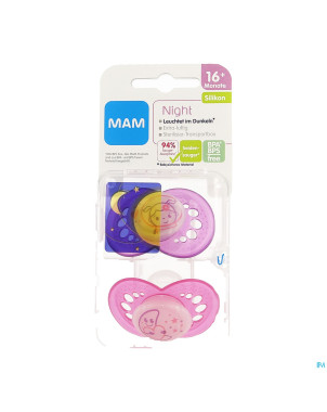 Mam sucette night +16m fille