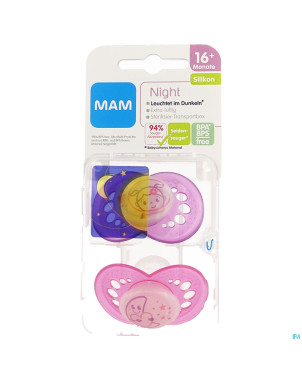 Mam sucette night +16m fille