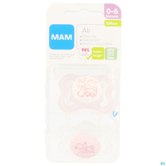 Mam sucette air 0-6m fille