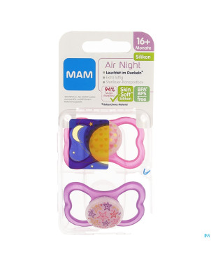 Mam sucette air night +16m fille