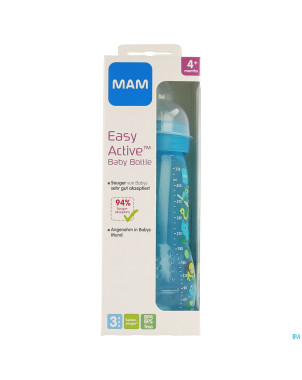 Mam biberon easy active jongen 330ml