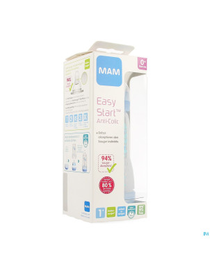 Biberon mam easy start a/colic 260ml jongen