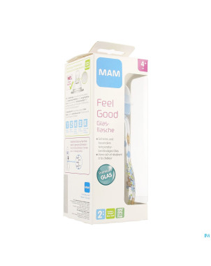 Mam biberon verre feel good 260ml fils
