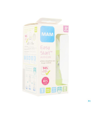 Mam biberon easy start a/colique 160ml unisex
