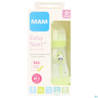Mam biberon easy start a/colique 160ml unisex