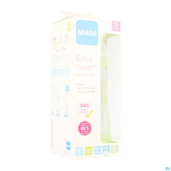 Mam biberon easy start a/colique 260ml unisex