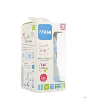 Mam biberon easy start a/colique 320ml unisexe