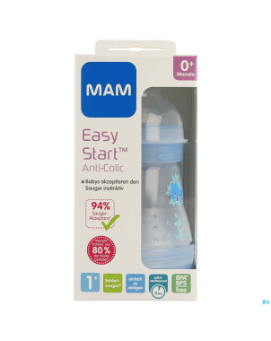 Mam biberon easy start a/colique 320ml unisexe