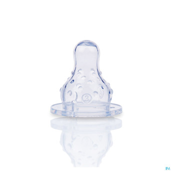 Nuby cl tetine remplacement softflex lent +0m