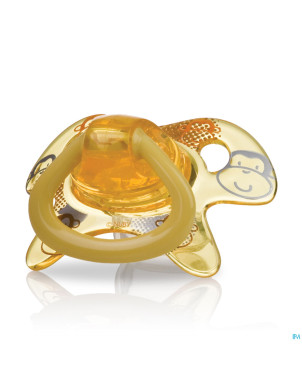 Nuby cl geo sucette ortho 0-6m bleu