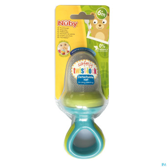 Nuby cl grignoteur +6m bleu