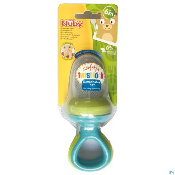 Nuby cl grignoteur +6m bleu