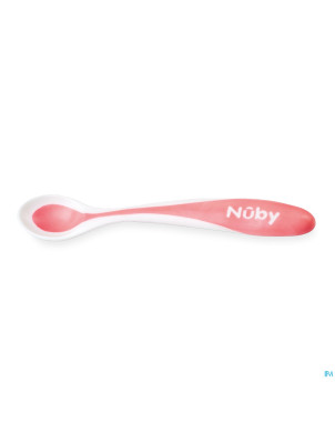 Nuby cl cuillere thermosensensible +3m bleu 2