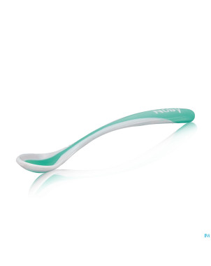 Nuby cl cuillere thermosensensible +3m bleu 2