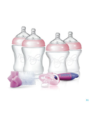 Nuby nt set nouveau ne rose