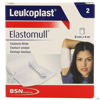 Elastomull 8cmx4m 2    leukoplast