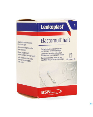 Elastomull haft 8cmx4m 1 leukoplast