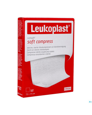 Cutisoft 7,5cmx7,5cm 12  leukoplast