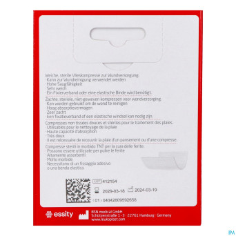 Cutisoft 7,5cmx7,5cm 12  leukoplast