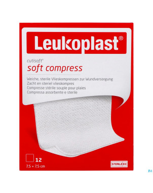 Cutisoft 7,5cmx7,5cm 12  leukoplast