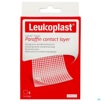 Cuticell classic 5cmx5cm 5 leukoplast