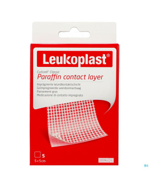 Cuticell classic 5cmx5cm 5 leukoplast