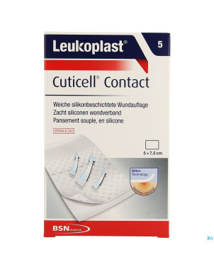 Cuticell contact 5cmx7,5cm 5    leukoplast