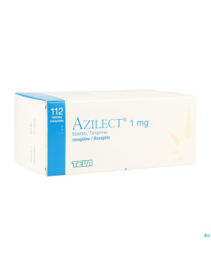 Azilect 1mg pi pharma comp 112 x 1mg pip