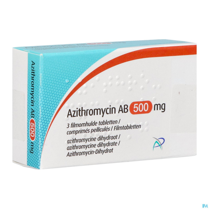Azithromycin ab 500mg comp pell  3 x 500mg