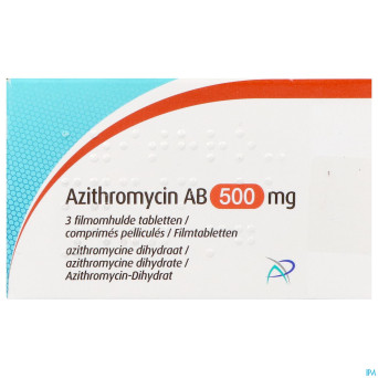 Azithromycin ab 500mg comp pell  3 x 500mg