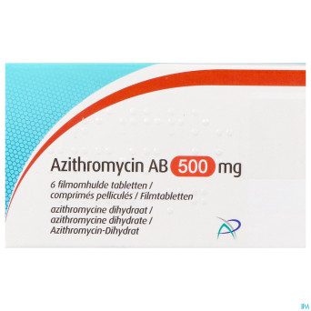 Azithromycin ab 500mg comp pell  6 x 500mg