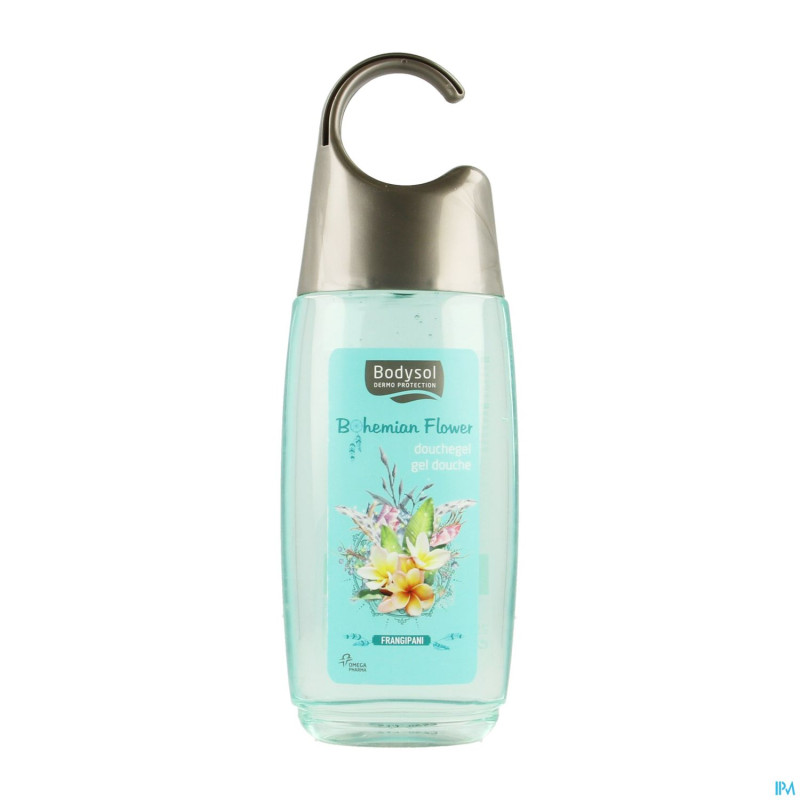 Bodysol bohemian flower gel douche frangipan 250ml